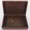 Royal Marines Brass Bound Presentation Mahogany Case c.1800 for a Pair of Pistols etc - 6