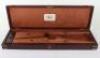 Good Brass Bound Mahogany Gun Case for a Double Barrel Percussion Gun or Rifle