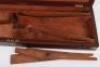 Good Brass Bound Mahogany Gun Case for a Double Barrel Percussion Gun or Rifle - 4