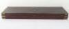 Good Brass Bound Mahogany Gun Case for a Double Barrel Percussion Gun or Rifle - 7