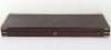 Good Brass Bound Mahogany Gun Case for a Double Barrel Percussion Gun or Rifle - 8