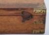 Brass Bound Oak Gun Case for a Pair of Percussion Sporting Guns - 3