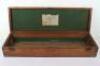 Brass Bound Oak Gun Case for a Pair of Percussion Sporting Guns - 4