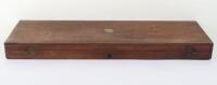 Oak Gun Case for a Double Barrel Percussion Sporting Gun