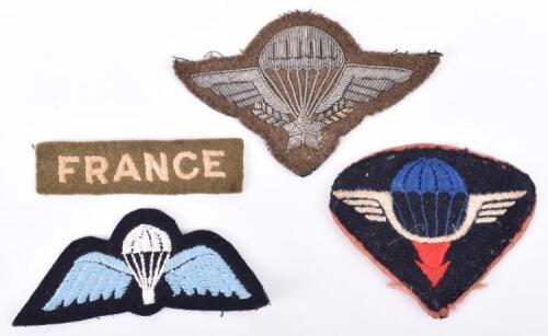 WW2 Free French Nationality Shoulder Title