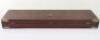 Brass Bound Mahogany Gun Case for a Double Barrel Percussion Sporting Gun - 14