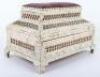 Good Prisoner of War Sewing Box of Casket Form, Early 19th&nbsp;Century - 2