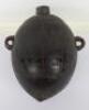 Charming Coconut Flask Souvenir &lsquo;Bugbear&rsquo; of the 19th Regiment of Foot (the 1st York North Riding Regiment), c. 1820 - 2