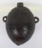 Charming Coconut Flask Souvenir &lsquo;Bugbear&rsquo; of the 19th Regiment of Foot (the 1st York North Riding Regiment), c. 1820 - 3