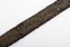 Unusual Scottish Velvet Covered Bullion Embroidered Dress Belt Probably for an Officer of the Royal Company of Archers Acting as the King&rsquo;s Bodyguard for Scotland - 4