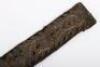 Unusual Scottish Velvet Covered Bullion Embroidered Dress Belt Probably for an Officer of the Royal Company of Archers Acting as the King&rsquo;s Bodyguard for Scotland - 5