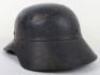 WW2 GERMAN Luftschutz Factory Helmet - 7