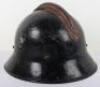 WW2 German Czech Re-issue luftschutz BMW Factory Helmet - 7