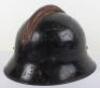 WW2 German Czech Re-issue luftschutz BMW Factory Helmet - 8