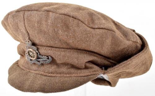 Rare WW1 British Other Ranks &ldquo;Gor-Blimey&rdquo; Cap