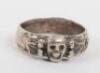 Copy of WW2 German SS Totenkopf Ring