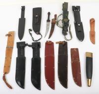 Grouping of Knife Scabbards