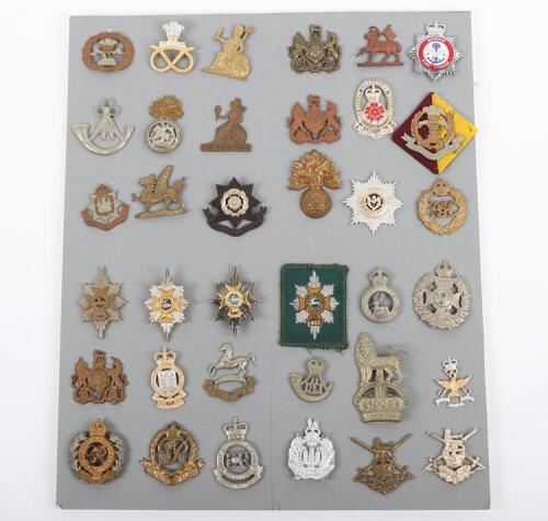 Selection of British Military Cap Badges etc