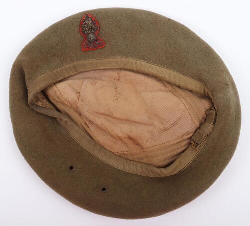 WW2 British Royal Engineers Officers Beret