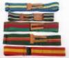 5x British Military Coloured Regimental Stable Belts - 3