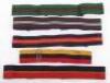 5x British Military Coloured Regimental Belts & Stable Belts - 2
