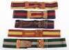 5x British Military Regimental Stable Belts