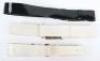 3x British Military Belts - 3