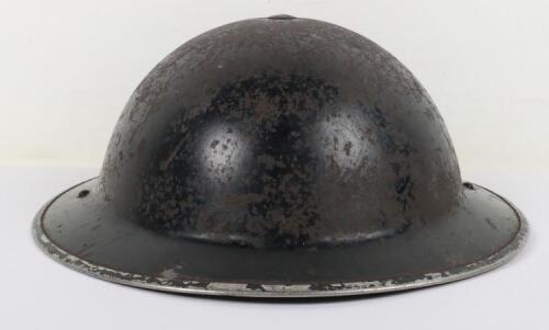 WW2 British Civil Defence Steel Helmet