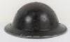 WW2 British Civil Defence Steel Helmet