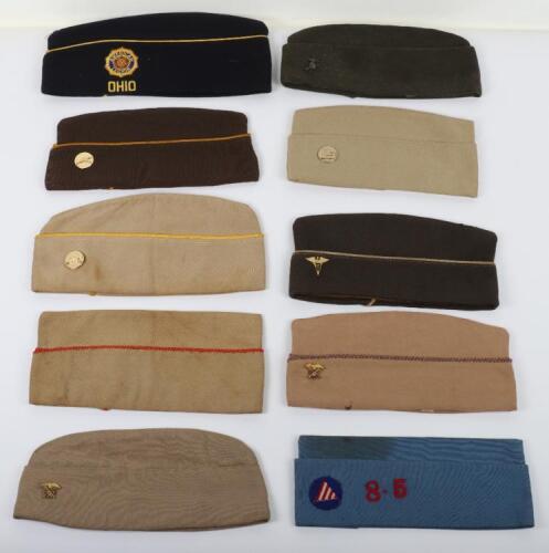 Selection of American Military Garrison Caps