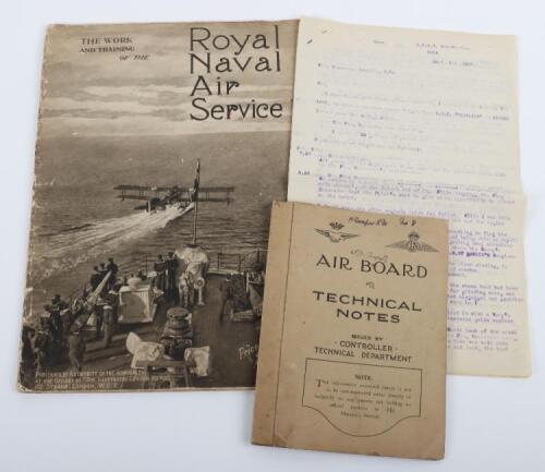 Royal Flying Corps / Royal Naval Air Service Air Board Technical Notes