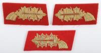 Pair of German Army Generals Tunic Collar Patches