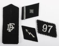 German SS Cloth Insignia Grouping