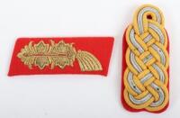 German Army Generals Tunic Collar Patch and Shoulder Board
