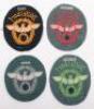 3x German Police Arm Badges for Dusseldorf - 2