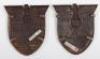 German Kuban and Krim Campaign Shields - 2