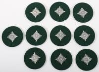 10x Original WW2 German Army Private 1st Class Rank Patches