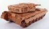 Mahogany Wooden&nbsp; Tank Model - 3