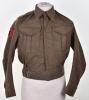 WW2 West Lancashire Home Guard Majors Battle Dress Blouse - 9