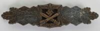 WW2 German Army / Waffen-SS Close Combat Clasp in Bronze