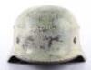 WW2 German SS double Decal Camo Helmet - 2