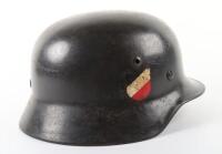 WW2 German M35 Double Decal Luftwaffe Helmet