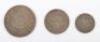 British India, Victoria (1837-1901), One Rupee, Half Rupee and Quarter Rupee, 1840, - 2