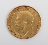 George V (1910-1937) Half Sovereign