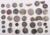 Mixed lot of various silver love token coins and worn medieval coins - 2