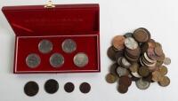 A five coin set of Taiwan Monetary Reform