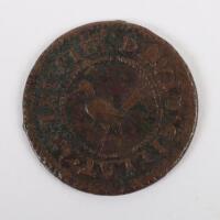 17th Century, London, Aldgate, David Gillat, Halfpenny, 1671