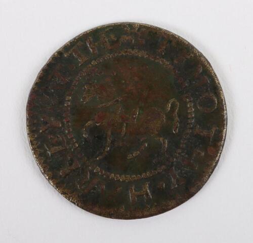 17th Century, Surrey, Timothy Harley, Halfpenny, Horse In Barnes, Halfpenny, 1667