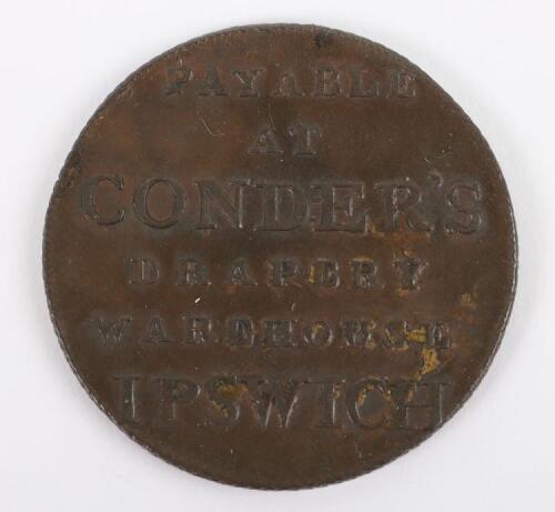 Suffolk, 1794 Halfpenny, Ipswich Cross