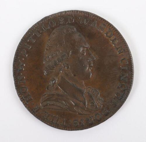 Kent, Dover, Halfpenny, William Pitt